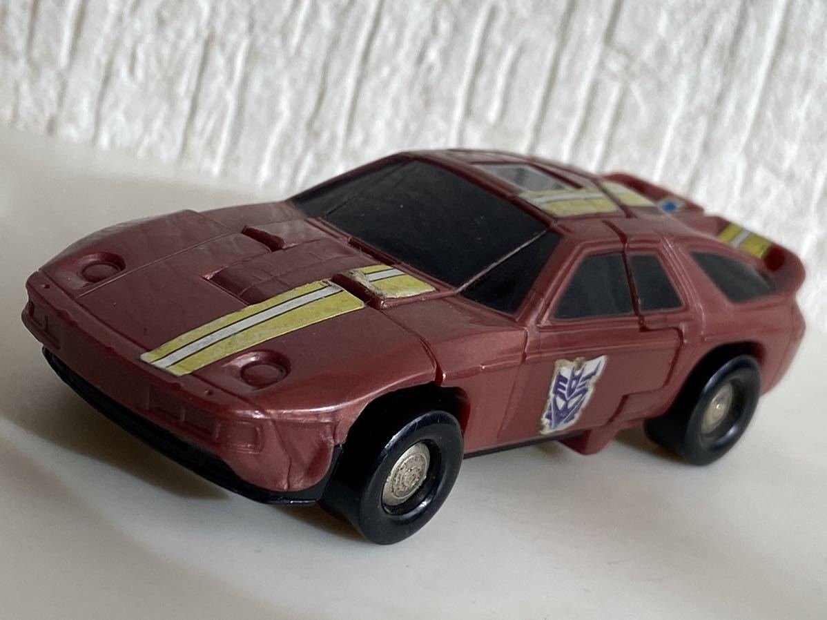 タカラ ハズブロ 初代トランスフォーマー スクランブルシティ スタントロン デッドエンド ポルシェ928 日本製 当時物 TAKARA Transformers拍卖