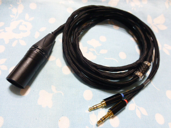 T1 2nd 3rd MDR-Z7 MOGAMI 2944 八芯 ブレイド編み XLRコネクタ 4ピン 200cm 長め 黒布スリーブ TA-ZH1ES Z1R aventho wired Amiron home拍卖