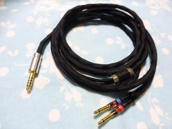 MEZE 99 final D8000 MOGAMI 2944 八芯 ブレイド編み 4.4mm5極 高品質ver 200cm 長め 布スリーブ 3.5mm×2 Denon FOCAL STELLE AH-D9200拍卖