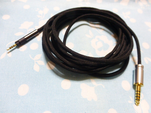 SENNHEISER HD620S HD598 HD599 ロック機構付 MOGAMI 2944 4.4mm5極 300cm かなり長め 高品質ver (変更可 TA-ZH1ES TEAC UD505 HD595 HD569拍卖