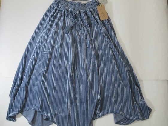 1029 新品 イーザッカマニアストアーズ ベロア風スカート【M】大き目拍卖