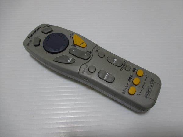 □パナソニック ポータブルナビテレビ(KX-GT50/KX-GT50Z/KX-GT300)用 リモコン(PQLV55006) 動作確認済拍卖