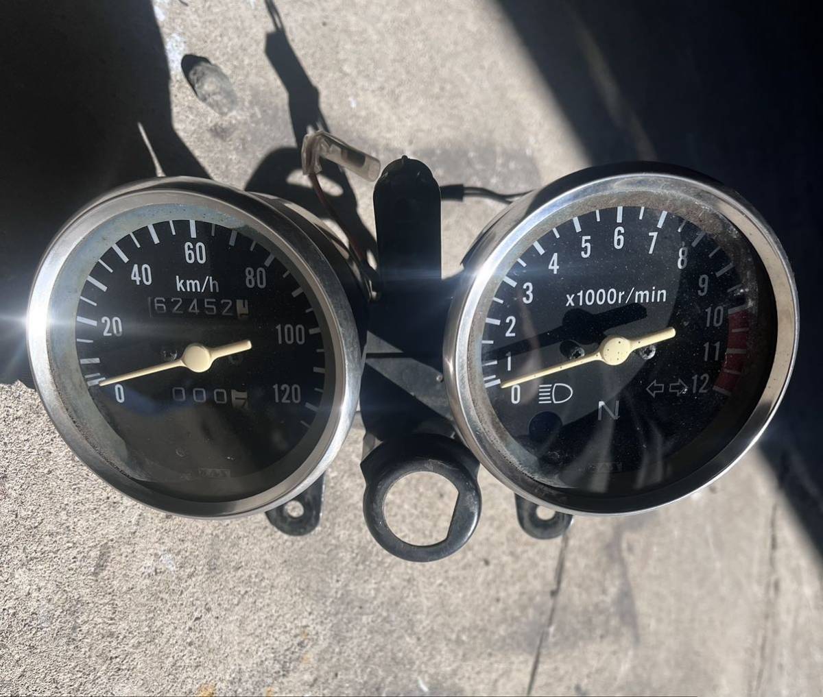 スズキ GN125H タコメーター スピードメーター拍卖