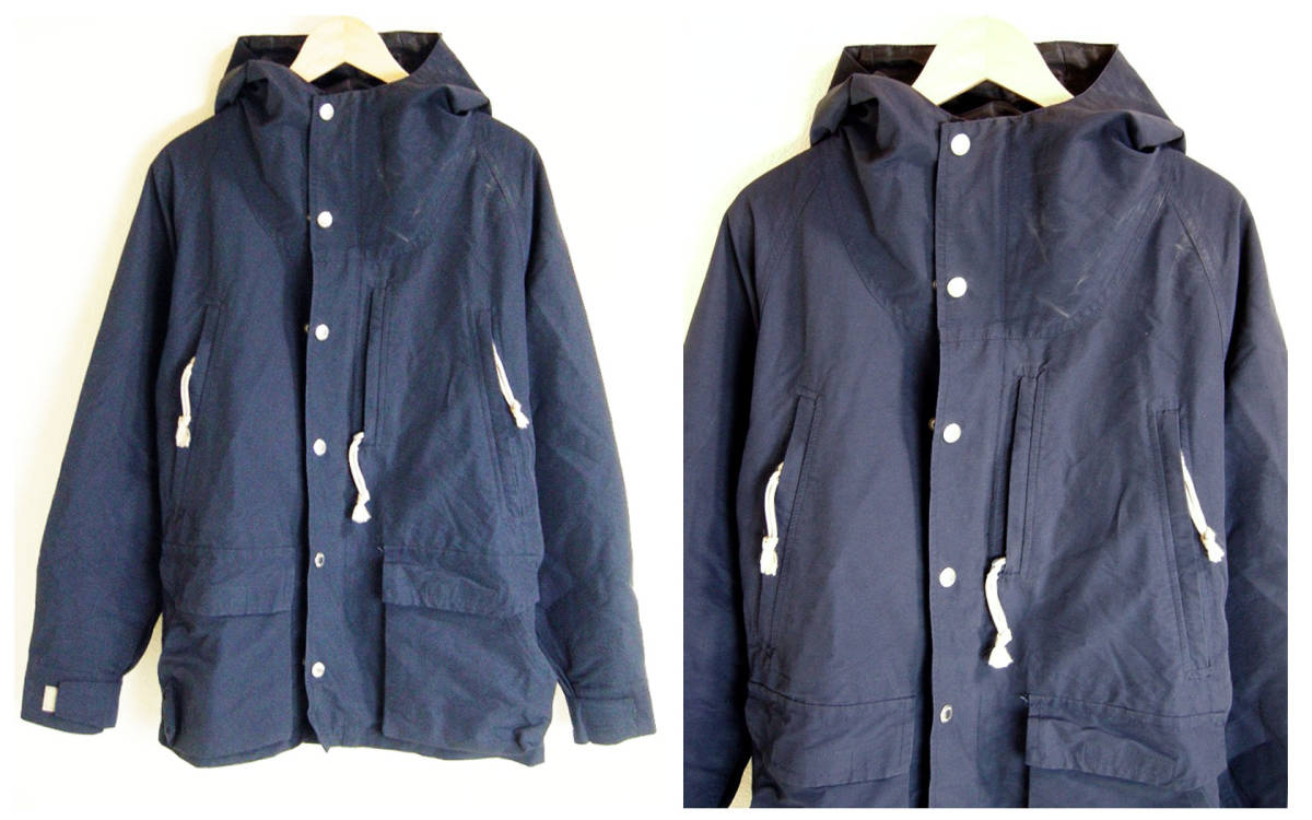 ■TOMMY【トミーヒルフィガー】ネイビー マウンテンパーカー S■拍卖