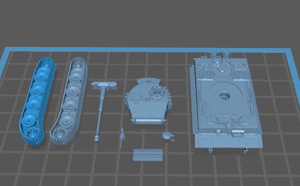 1/144 レジンキット 未塗装 WWⅡ ドイツ軍 戦車 タイガーⅠ 重戦車 ティーガーI 中期型 ワールドタンクミュージアム 【同梱可能】拍卖