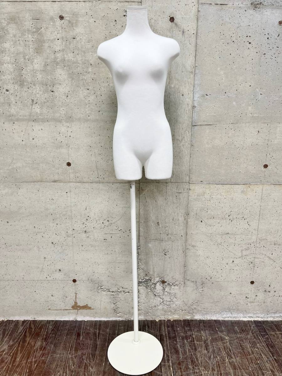 10 マネキン トルソー 女性 レディース 洋裁 手芸 オブジェ ディスプレイ インテリア スタンド 高さ調節可能拍卖