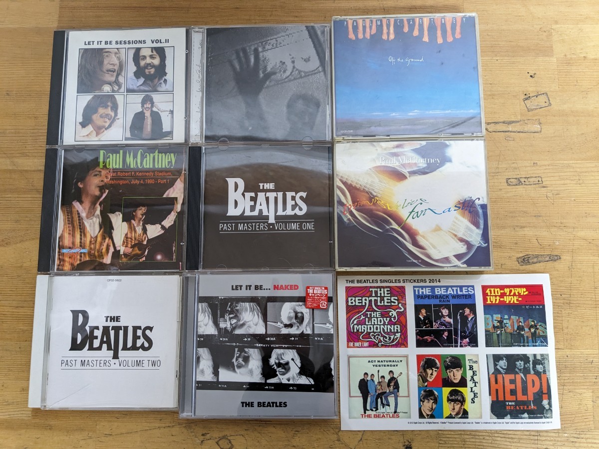 A1□CD 【ビートルズ・ポールマッカートニー CD8タイトルまとめて】★ステッカー付き★ポールマッカートニーライヴ!! 240127拍卖