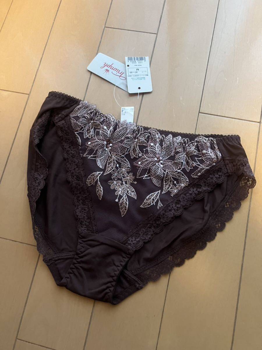 triumph トリンプ TR536 天使のブラ 魔法のハリ感 ショーツ 茶色 新品未使用です。 Mスタンダード拍卖