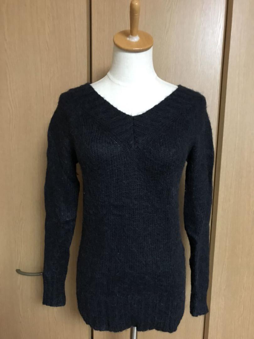 ◇MK MICHEL KLEIN ミッシェルクラン アルパカ混 ニットセーター◇拍卖