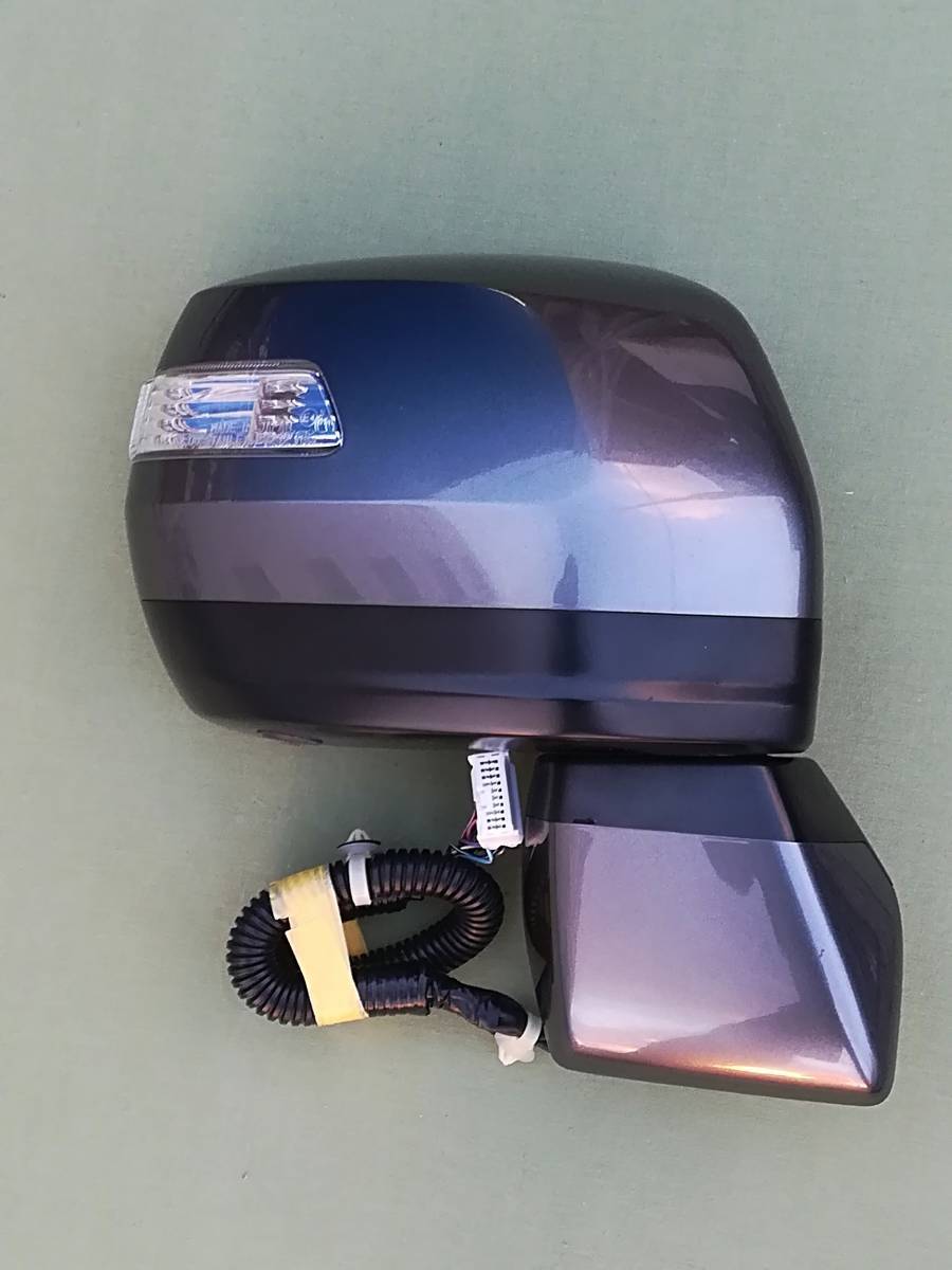 ステップワゴンRK1/RK5ドアミラー・右・カメラ、ヒーター付き15P・グレー(NH737M)動作確認済み!①拍卖