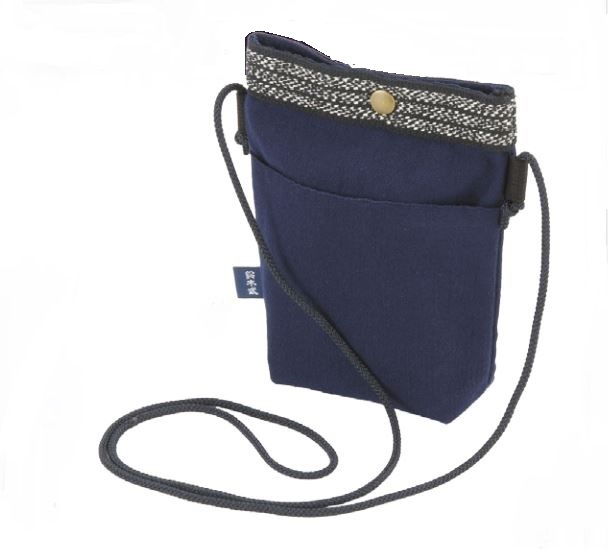 スズキ純正 鈴木式織機製 サコッシュ 紺色 SUZUKIコレクション拍卖