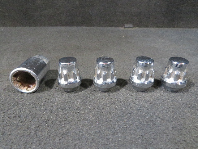 【即決】★送料込★ ロックナット ホイールナット P1.5 4個セット 中古 T87拍卖