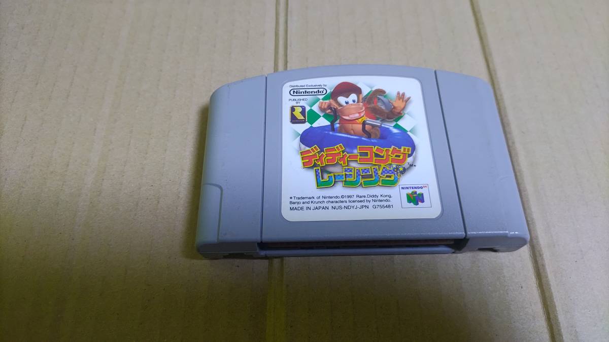 ディディーコングレーシング ニンテンドー64拍卖