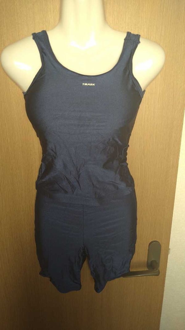 ★FOOTMARK★スイムスーツ2点セット★M★紺色★拍卖