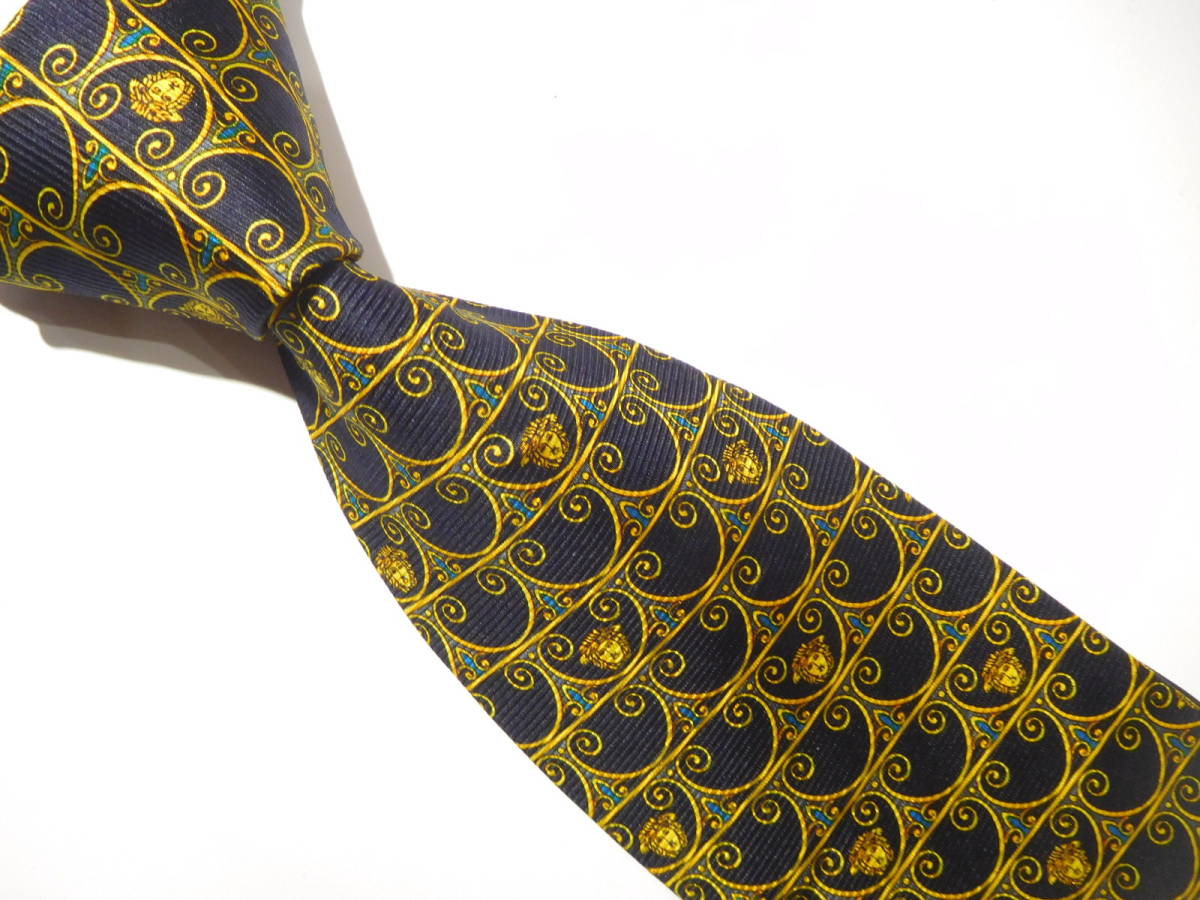 (54) VERSACE ベルサーチ ネクタイ/22/ヴェルサーチ 新品同様品拍卖