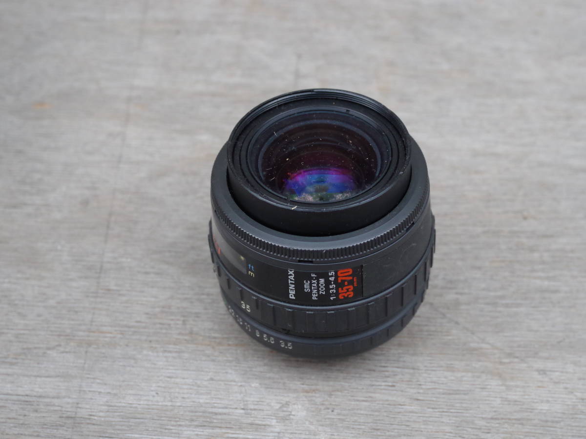 M10145 カメラレンズ SMC PENTAX-F 1:3.5-4.5 35-70mm 電源チェックOK 傷汚れ有 動作チェックなし 現状 フィルムカメラ一眼 サイズ60 0601拍卖