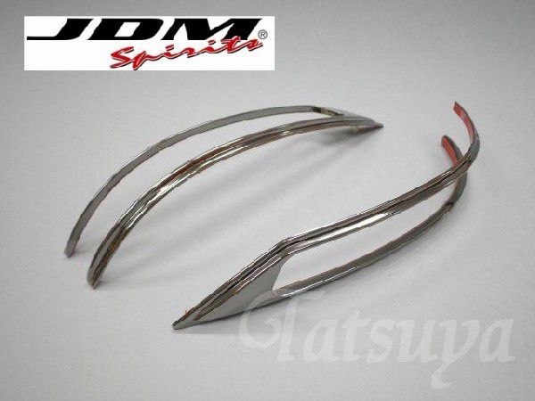 スズキ パレットSW H21.9~H25.2 MK21S JDM ドアミラーウインカーリム ブラッククローム拍卖