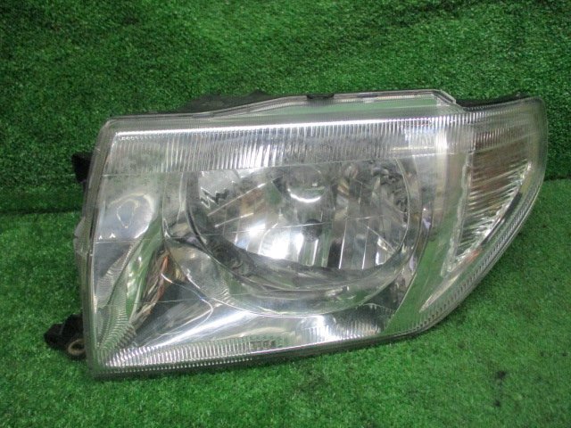2005/4 パジェロイオ TA-H76W 左ヘッドライト 100-87312 位置決めピン折れ ジャンク【個人宅配送不可商品】H77 パジェロ拍卖