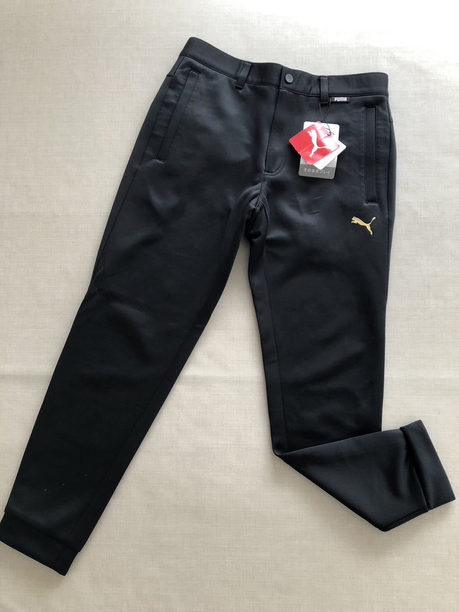 送料無料◆新品◆PUMA GOLF ダンボールニット ジョガーパンツ◆(S) w74cm◆539342-01◆プーマ ゴルフ拍卖