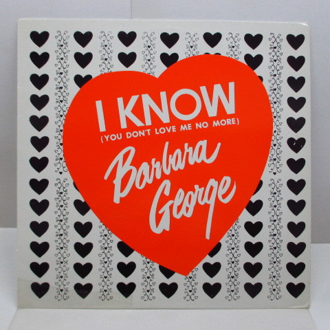 BARBARA GEORGE-I Know (You Don't Love Me No More) (GERMAN '8拍卖