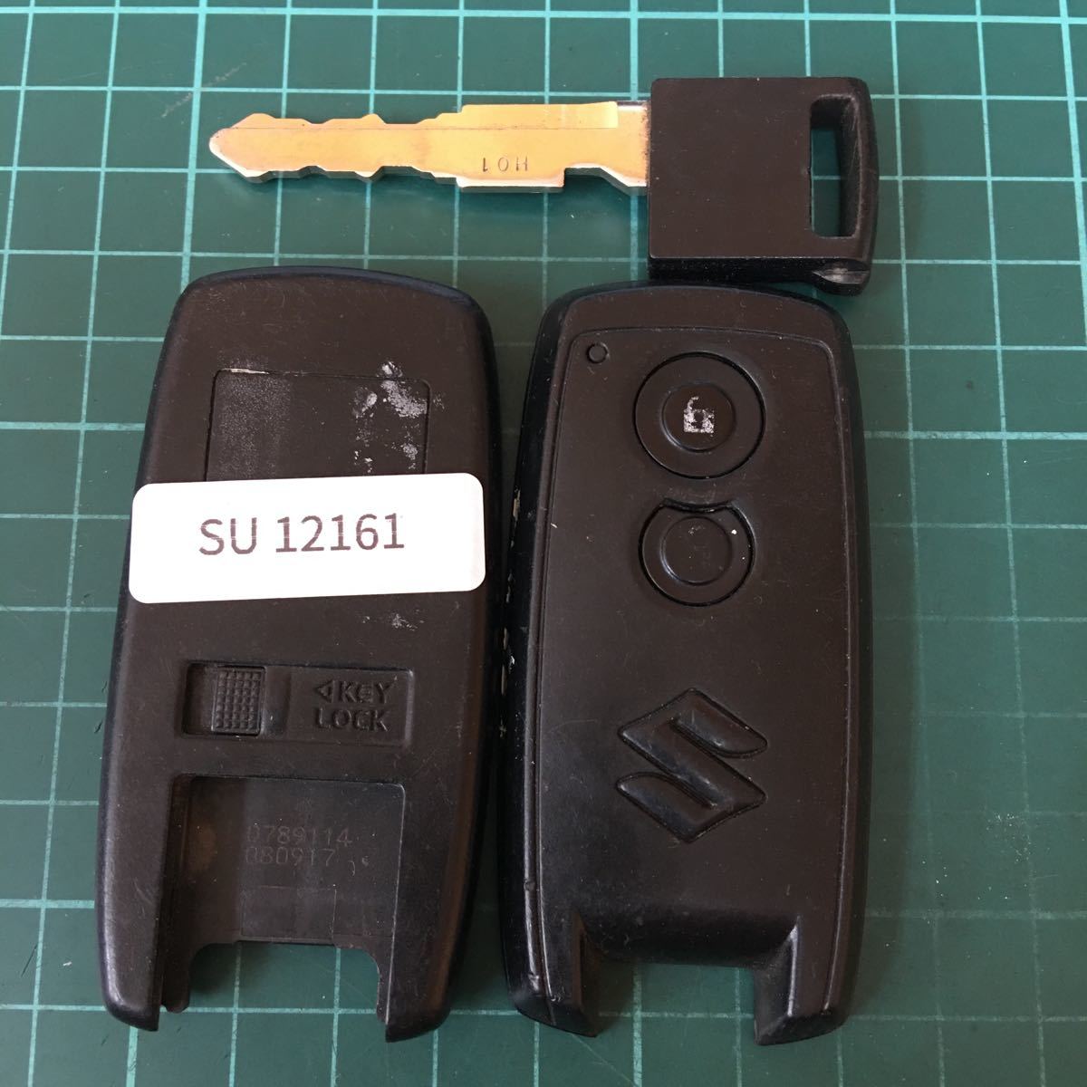 SU12161 スズキ U43PB14B 2ボタン スマートキー キーレスリモコン モコ セルボ フレア ワゴンR MRワゴン等 日産マツダAZワゴン MG22S MH22S拍卖