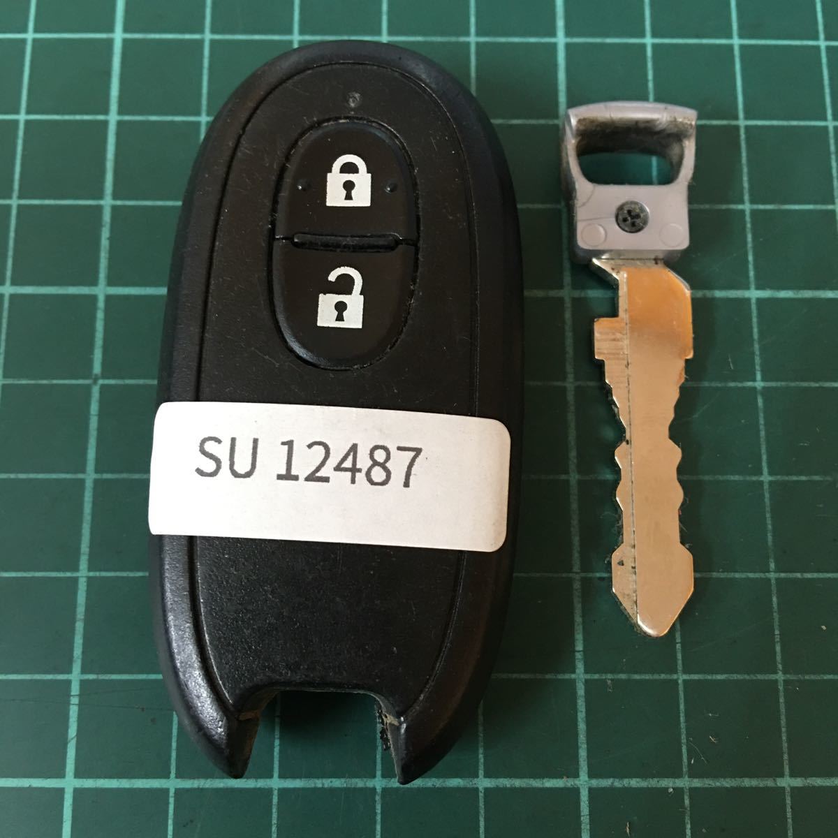 SU12487 点灯無し スズキ 日産 マツダ 純正 キーレス モコ ルークス 2 B OEM ハスラー ワゴンR パレット スペーシア A Zワゴン等拍卖