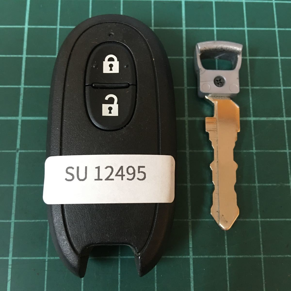 SU12495 点灯無し スズキ 日産 マツダ 純正 キーレス モコ ルークス 2 B OEM ハスラー ワゴンR パレット スペーシア A Zワゴン等拍卖