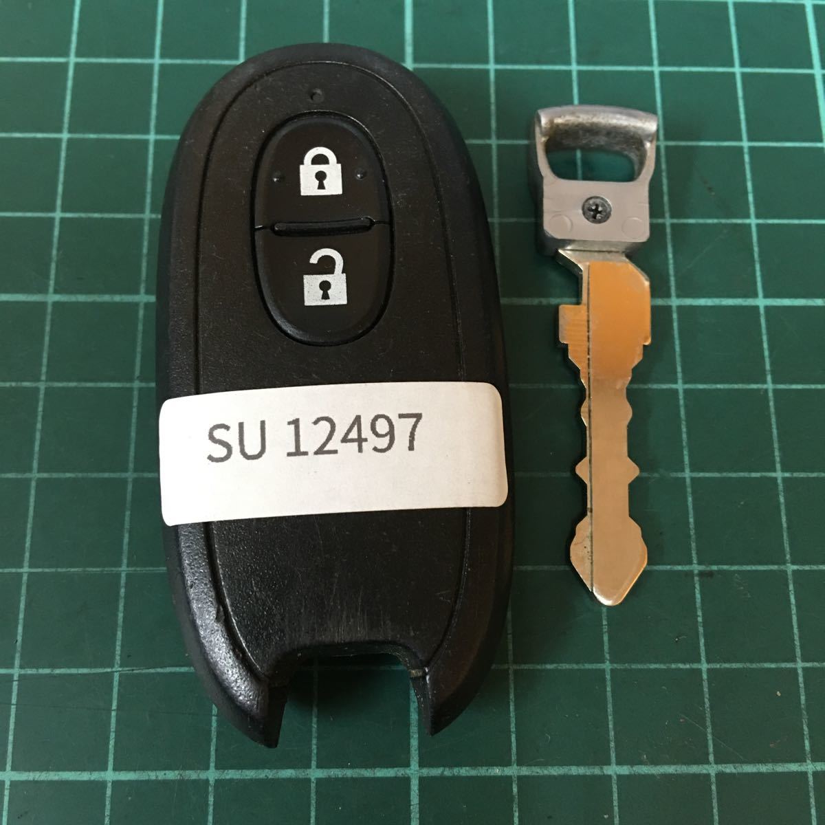 SU12497 点灯無し スズキ 日産 マツダ 純正 キーレス モコ ルークス 2 B OEM ハスラー ワゴンR パレット スペーシア A Zワゴン等拍卖