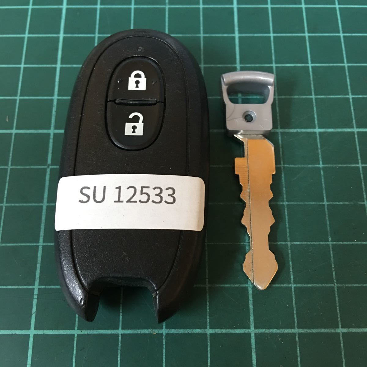 SU12533 点灯無し スズキ 日産 マツダ 純正 キーレス モコ ルークス 2 B OEM ハスラー ワゴンR パレット スペーシア A Zワゴン等拍卖