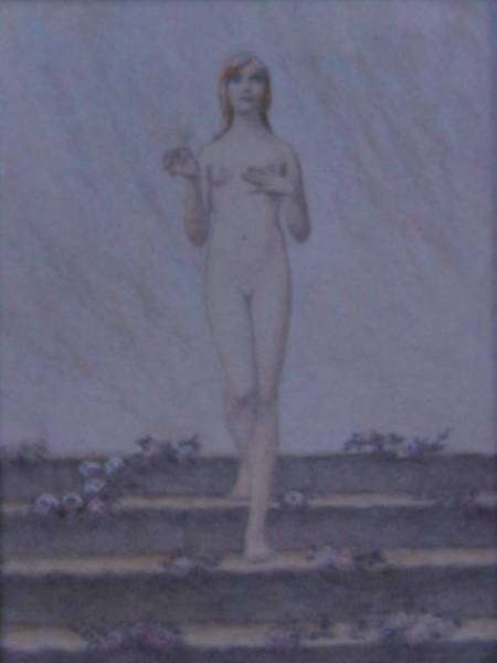 カルロス・シュヴァーベ、「La Femme aux Roses」、海外版超希少レゾネ、新品額付、ara拍卖