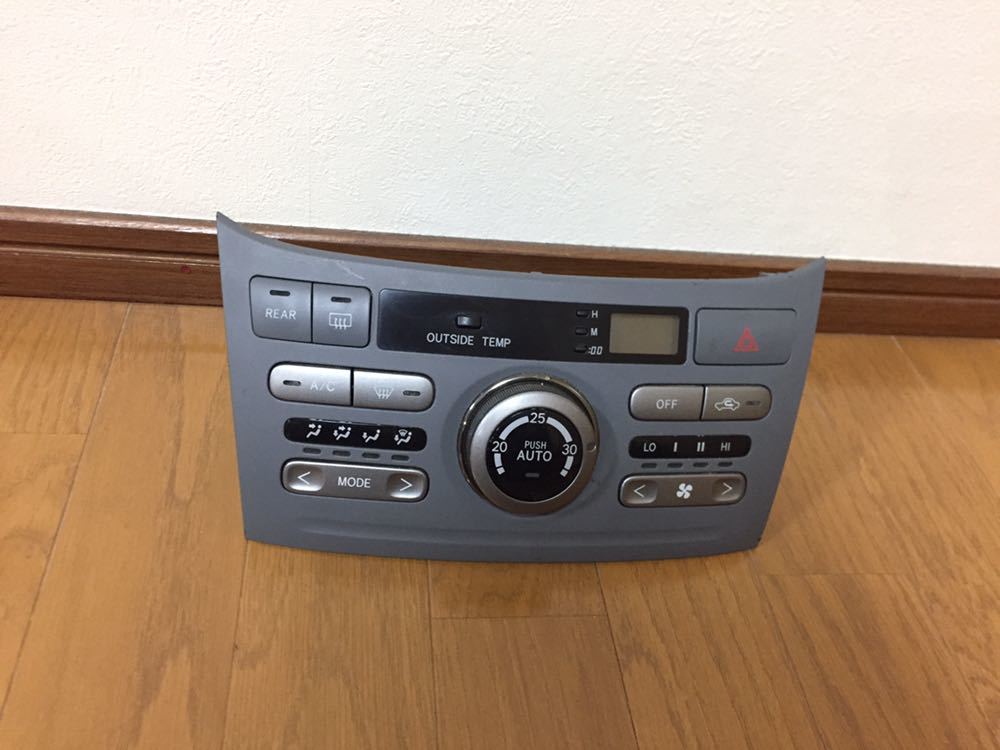 ノア AZR60 純正 エアコンパネルAC操作スイッチ実動車から取り外し! 他にも多数出品中!!拍卖