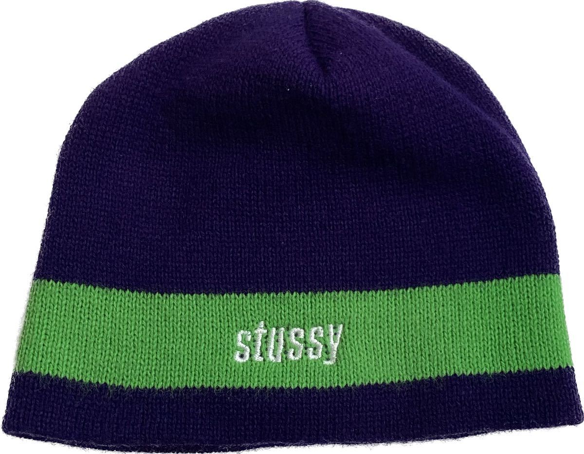 オールドステューシー ニット帽 made in USA拍卖