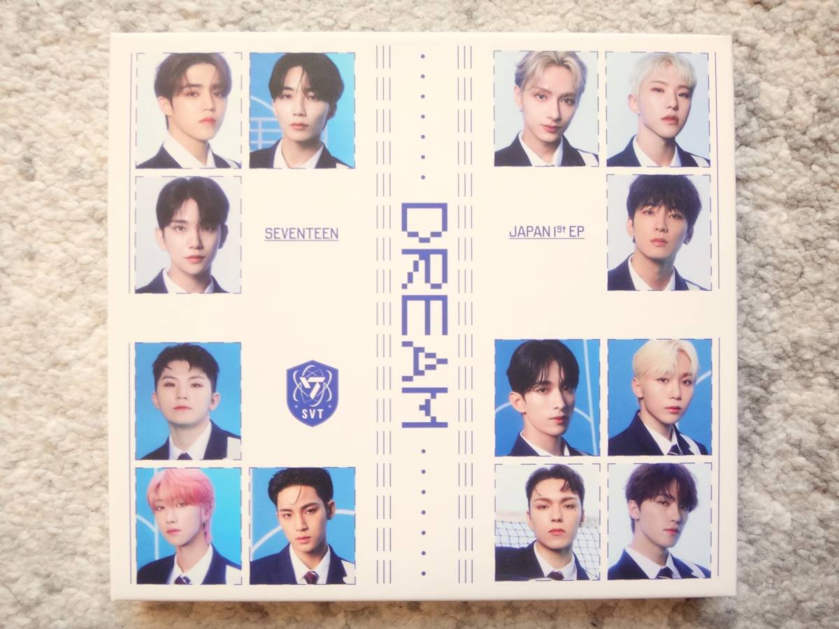 AN【 SEVENTEEN JAPAN 1ST EP / DREAM a 】CDは4枚まで送料198円拍卖
