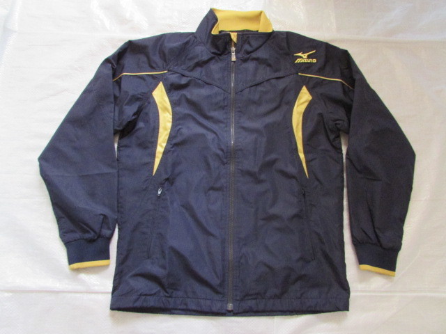 Mサイズ 使用少なめ きれい ミズノ プロ ベースボール フルジップ ウオーム ジャケット メッシュ裏地 MIZUNO PRO 52WB-966 管NO309A拍卖