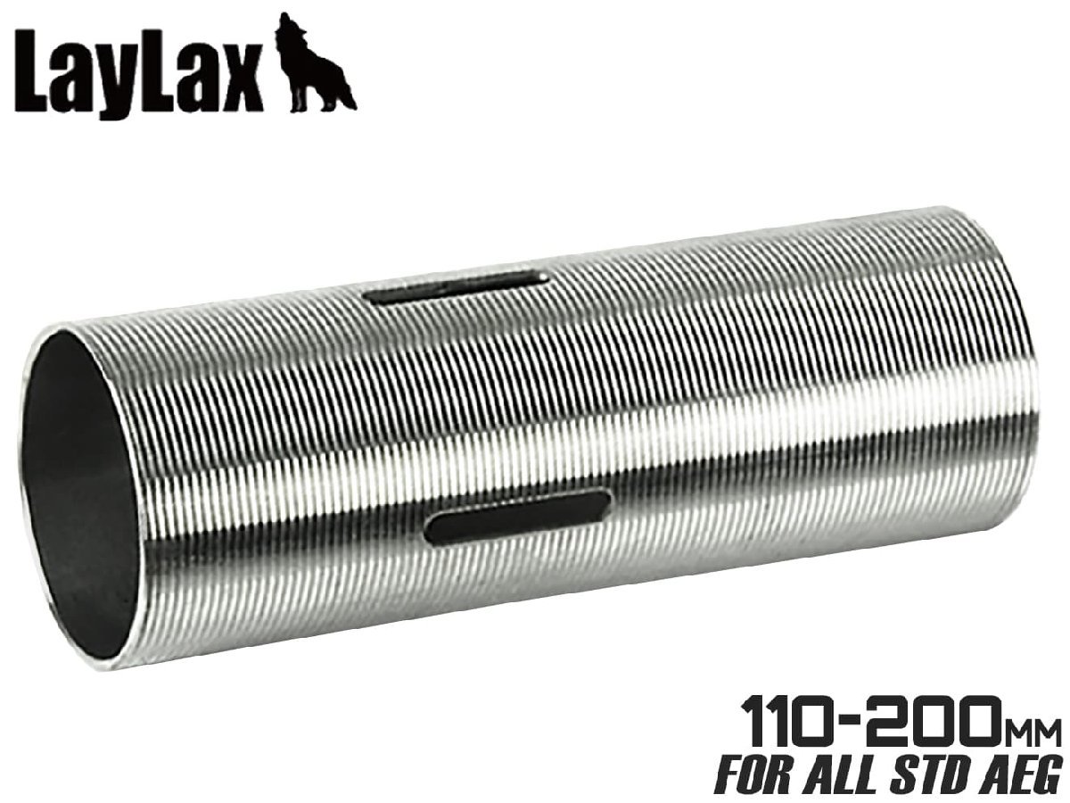 H9823F LayLax PROMETHEUS ステンレスハードシリンダー 電動ガン用 TYPE F拍卖