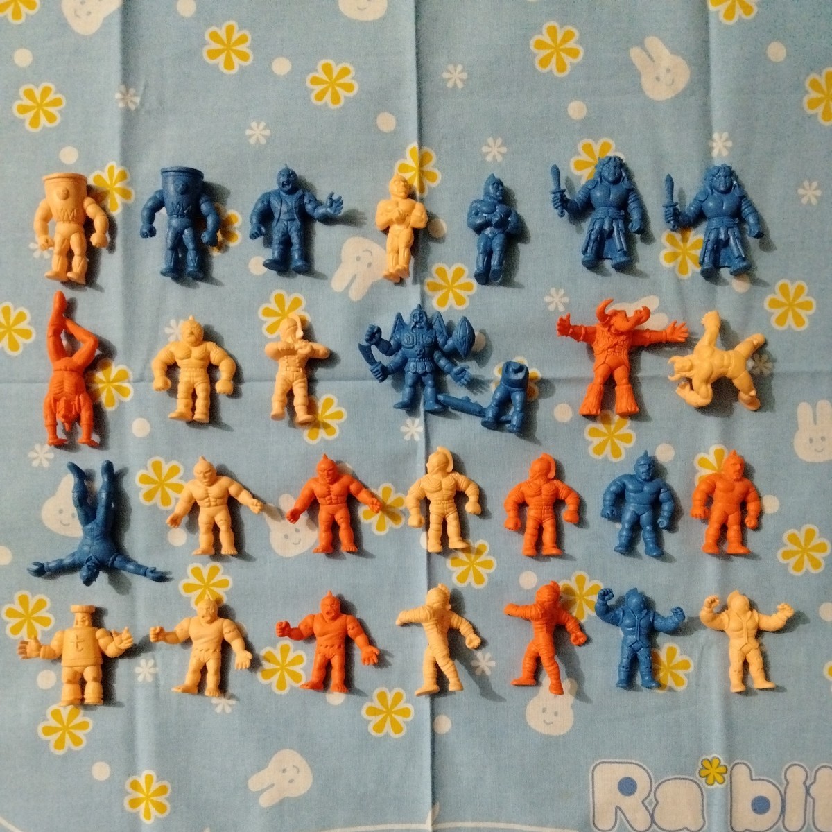 キン肉マン キン消し キンケシ 復刻版 8 キン肉星王位争奪編2 全種 28個セット 未使用品 ロビンスペシャル 超人十字架落とし サタンクロス拍卖