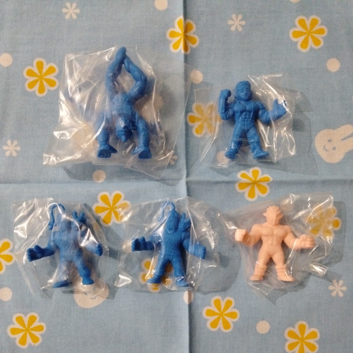 キン肉マン キン消し キンケシ 2017以降版 20 超神ランペイジマン ラーメンマン テリー ザ キッド ロビンスペシャル 5種セット 未開封新品拍卖