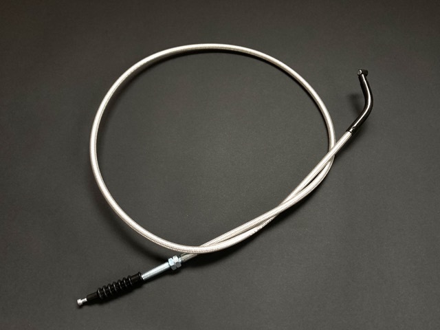 GPZ400F メッシュクラッチワイヤー 20cmロング 日本製拍卖