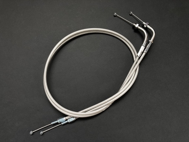 Z250FT A1 A2 メッシュアクセルワイヤー 10cmロング 日本製拍卖