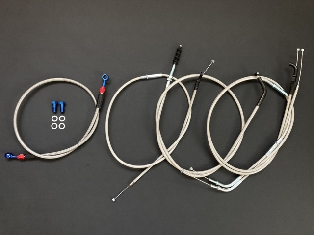 バリオス 1型 アップハンワイヤーセット STD 純正長 ノーマル長 Ckit拍卖