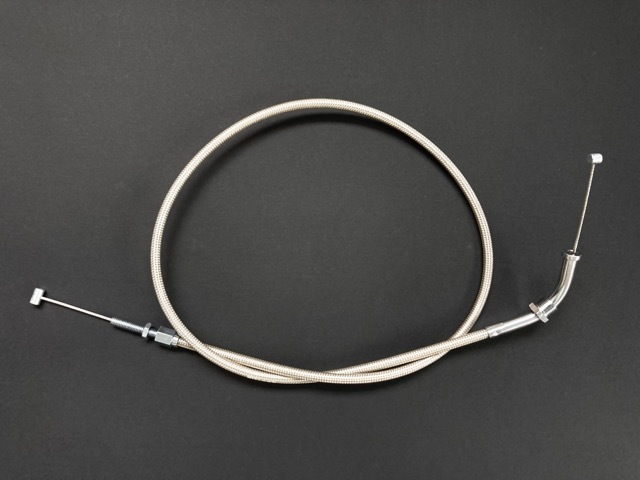 CB400SF ~98y メッシュアクセルワイヤー 戻し 10cmロング 日本製拍卖