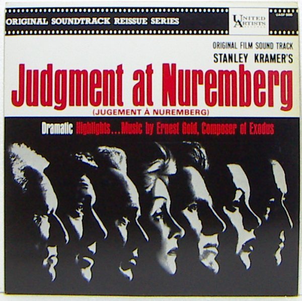 LP,JUDGMENT AT NUREMBERG 輸入盤 ジャケット不良拍卖