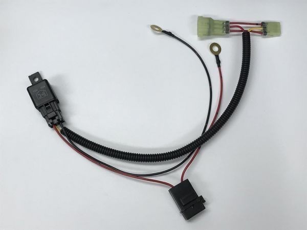 【RX-R ヴィヴィオ IGコイル 強化 ハーネス】◇国内製造◇ ビビオ VIVIO RXR DOHC専用 イグニッションコイル 電源強化リレーハーネス拍卖