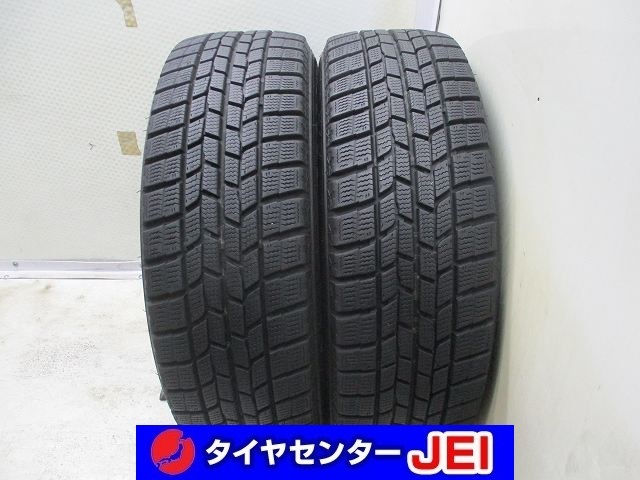 185-60R15 8.5分山 グッドイヤーアイスナビ6 2019年製 中古スタッドレスタイヤ【2本】送料無料(S15-7060)拍卖