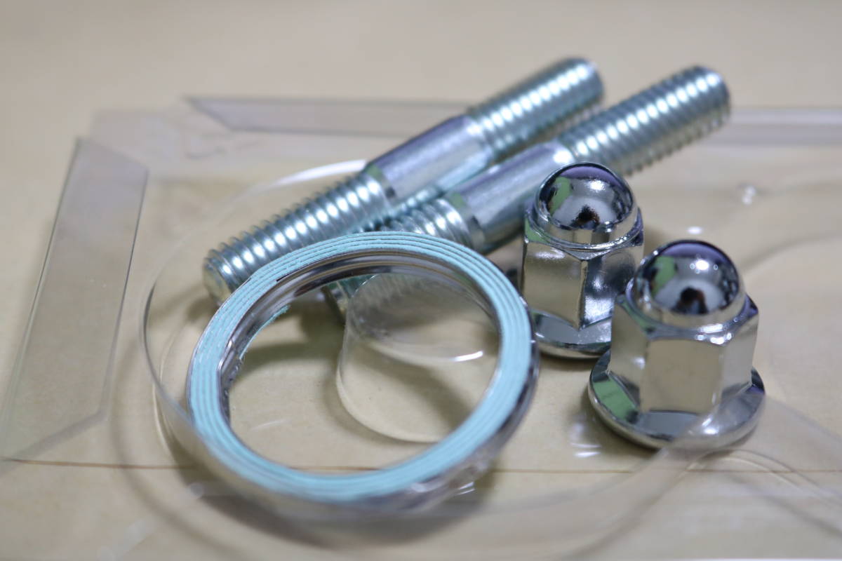 送料185円 HG10/ JC92 グロム マフラー フランジ スタットボルト ナット 純正拍卖