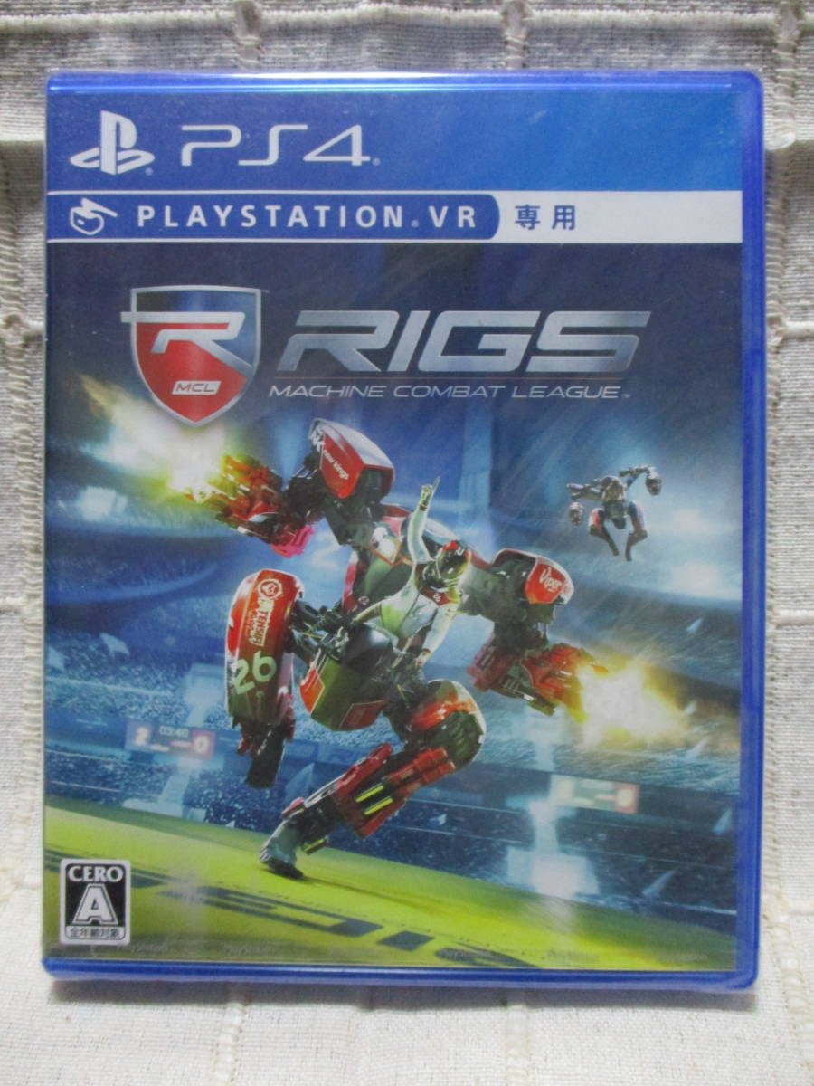 PS4 「リグス マシン・コンバット・リーグ」 PSVR専用ソフト 未開封/RIGS MACHINE COMBAT LEAGUE     管理:(B1-111拍卖