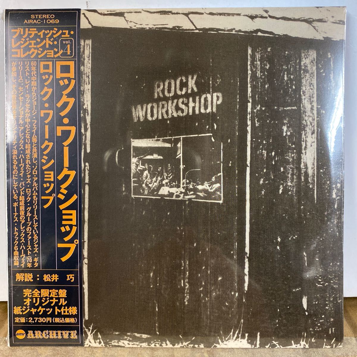 入手困難 未開封新品!紙ジャケット廃盤CD ボーナストラック追加★ロック・ワークショップ/ROCK WORKSHOP レイ・ラッセル拍卖
