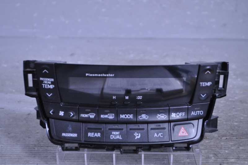 ヴェルファイア 35Z(GGH20 ANH20) 純正 デンソー 動作保証 エアコンスイッチパネル 55900-58280 /55900-58280 k079081拍卖