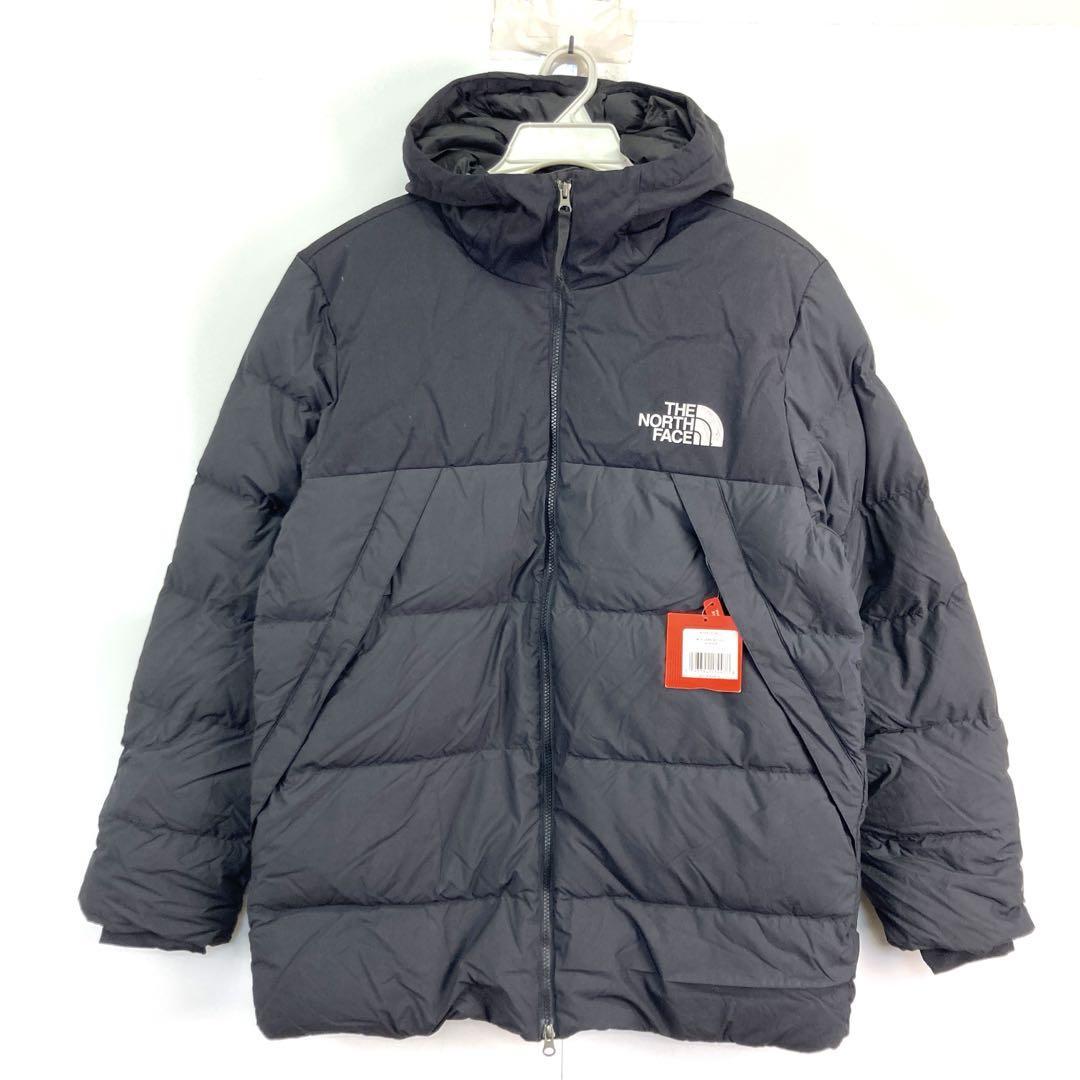 ノースフェイスダウンジャケットUXメンズNORTHFACE黒リップストップ拍卖