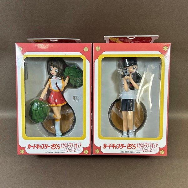 XA493●新品【 セガ カードキャプターさくら エクストラフィギュア Vol.2 全2種セット 】拍卖